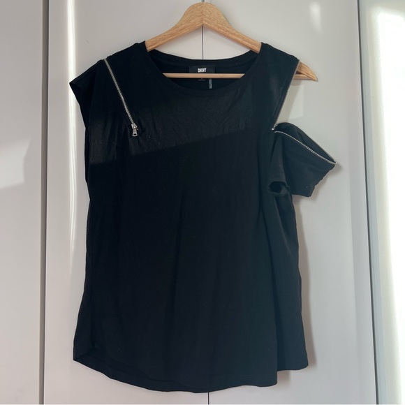 Aeropostale, purple, pink, black, cold, shoulder, sexy, cut out top - Picture 5 of 5